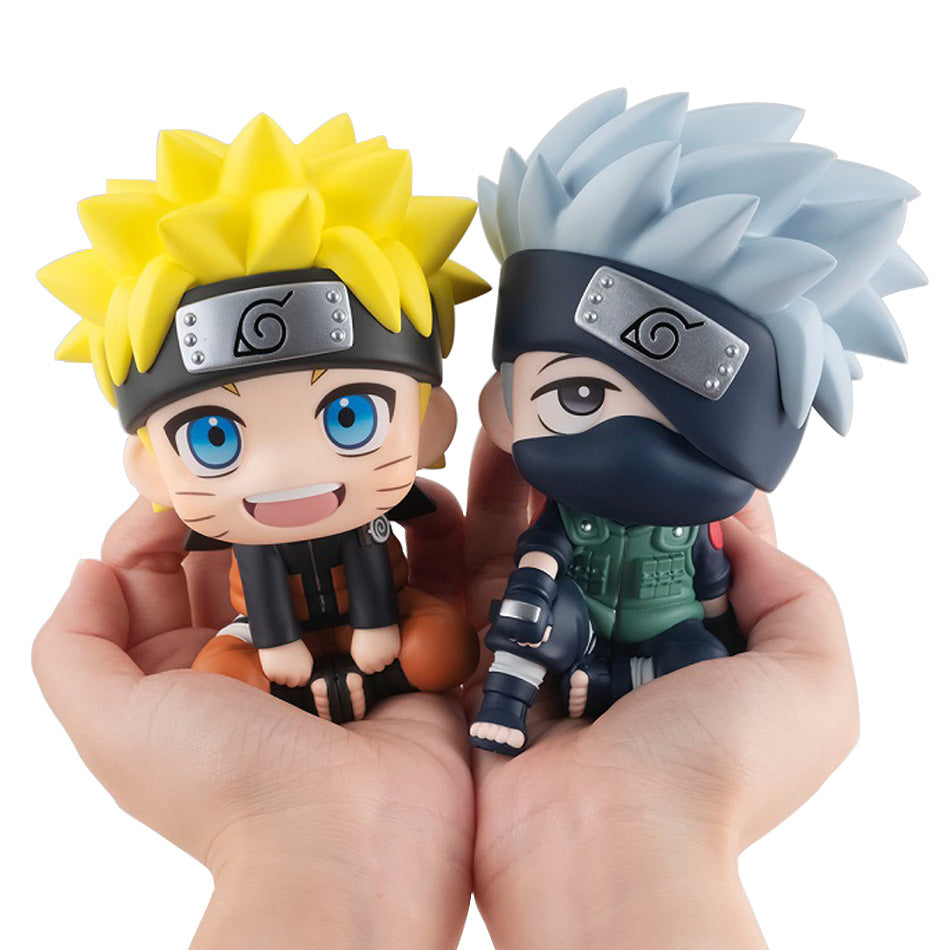 Figurines chibi Naruto et chibi Kakashi